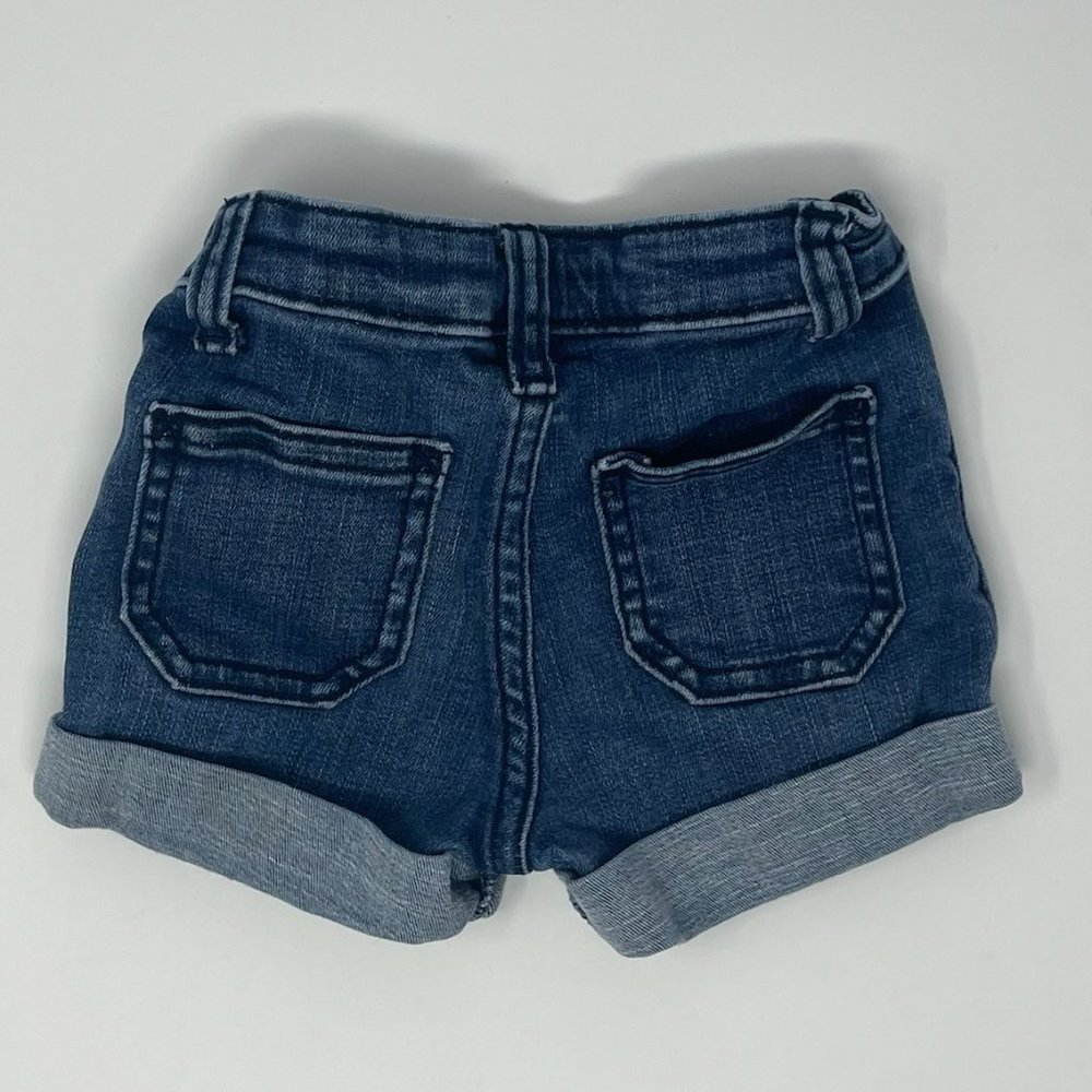 Genuine Kids by OshKosh Blue Denim Shorts 18 months - Picture 2 of 4